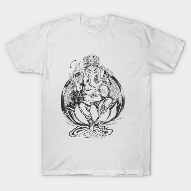 Ganesh T-Shirt by Rivendark